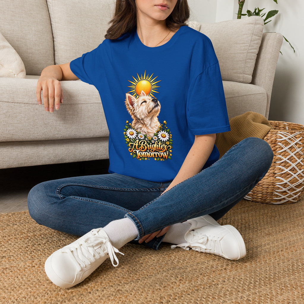 A Brighter Tomorrow - West Highland Terrier - Supersoft Unisex T-shirt