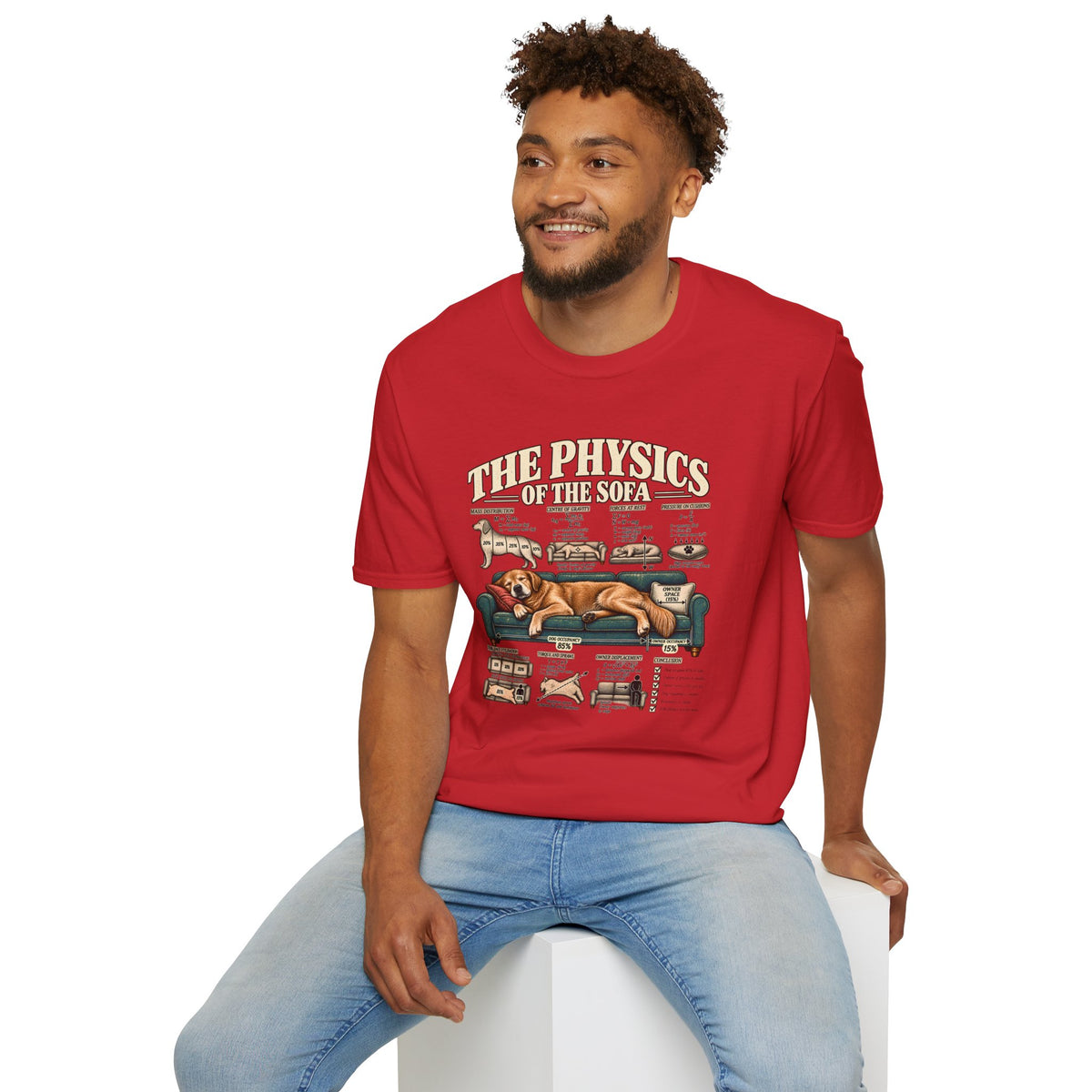The Physics of the Sofa T-Shirt –  Supersoft Unisex T-Shirt