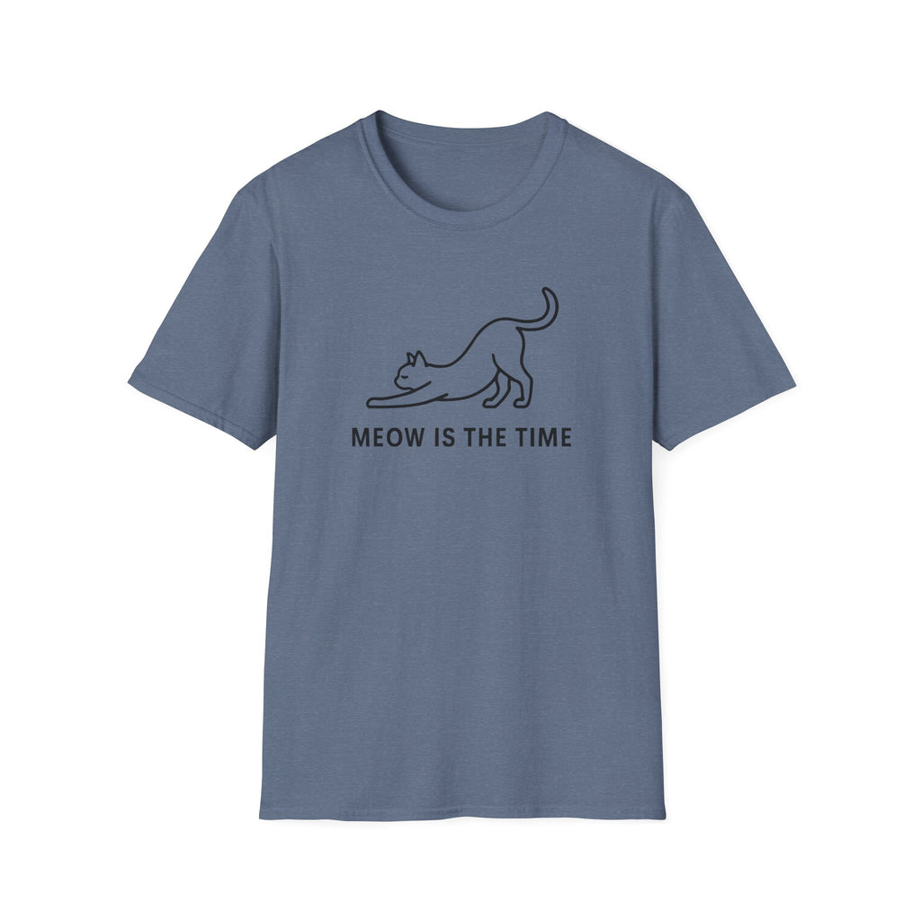 Meow Is The Time –  Supersoft Unisex T-Shirt