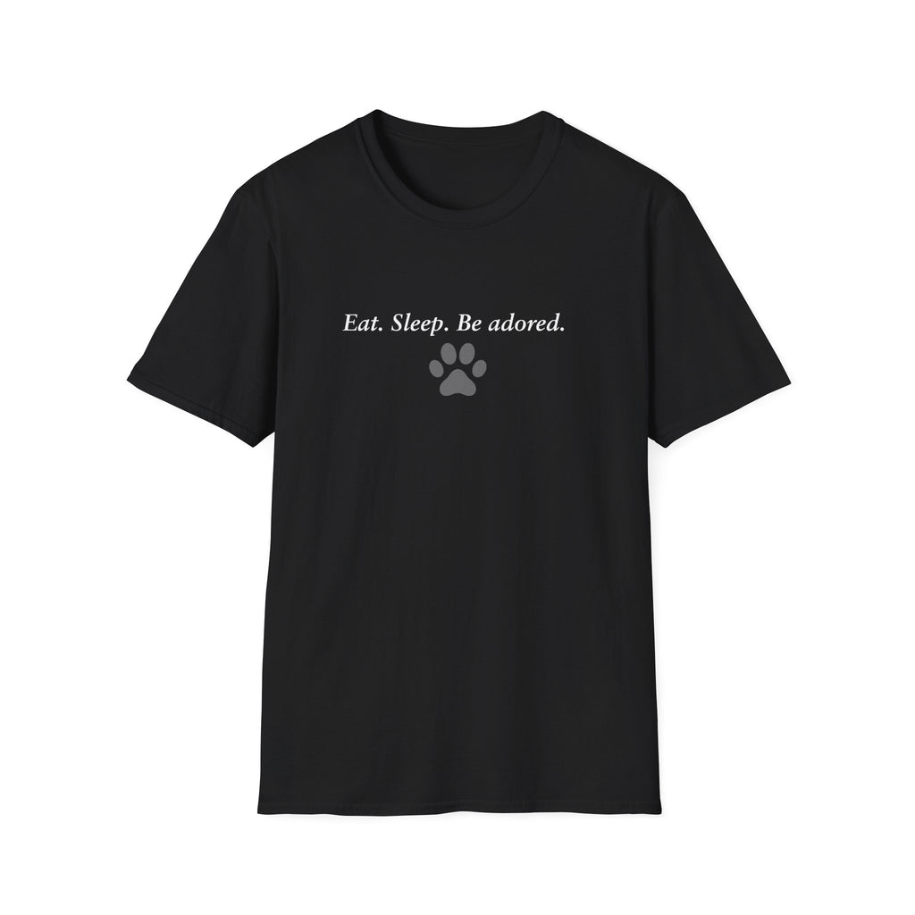 Adopted & Adored – Eat. Sleep. Be adored. –  Supersoft Unisex T-Shirt