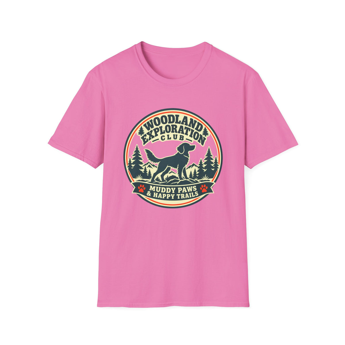 The Woodland Exploration Club - Supersoft Unisex T-shirt