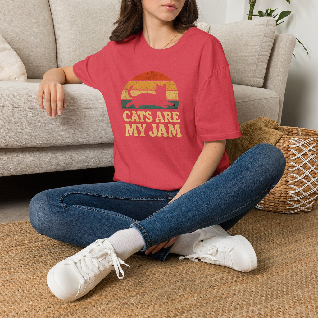 Cats Are My Jam –  Supersoft Unisex T-Shirt