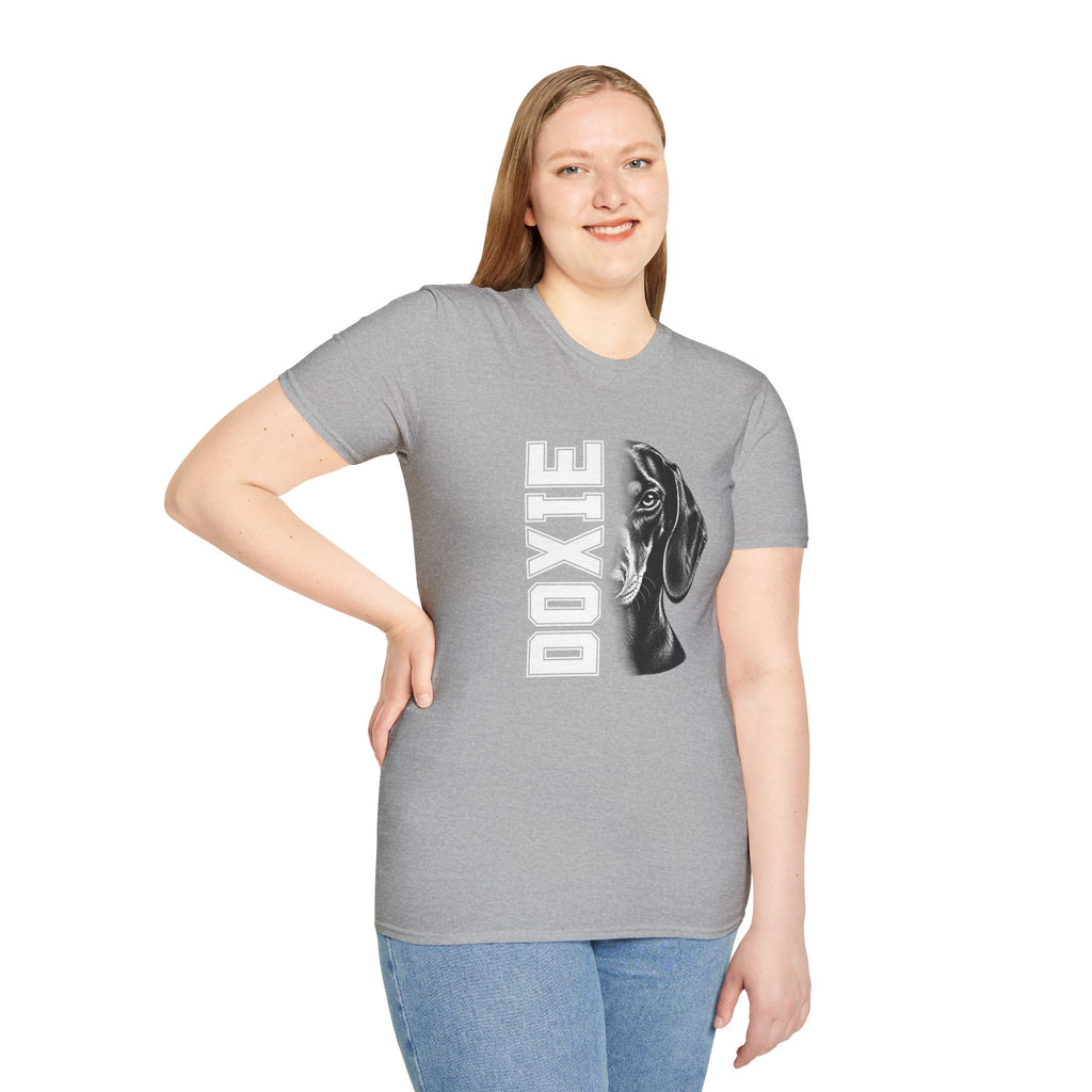 Dachshund On Duty - Supersoft Unisex T-shirt