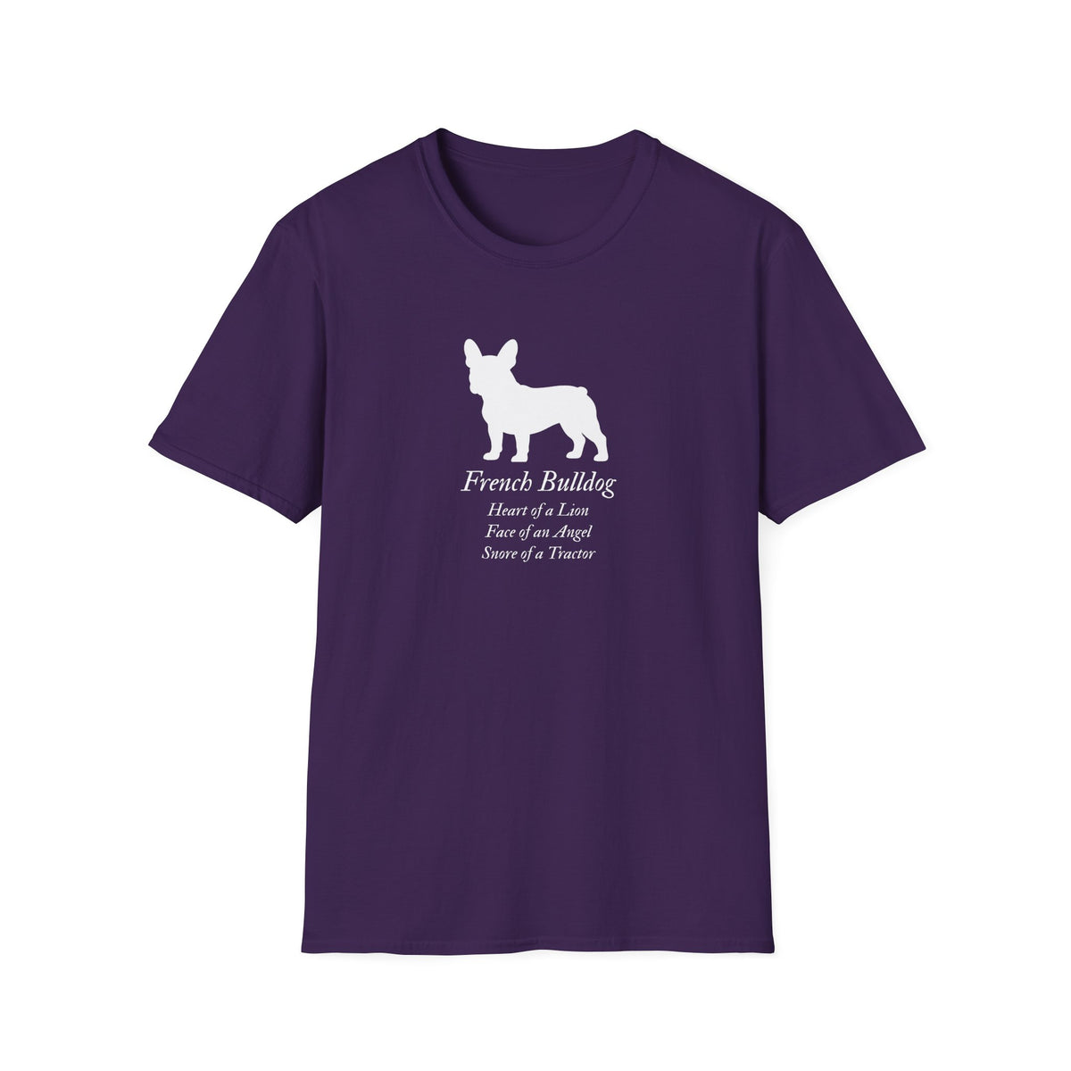 Heart of a Lion - French Bulldog – Supersoft Unisex T-Shirt
