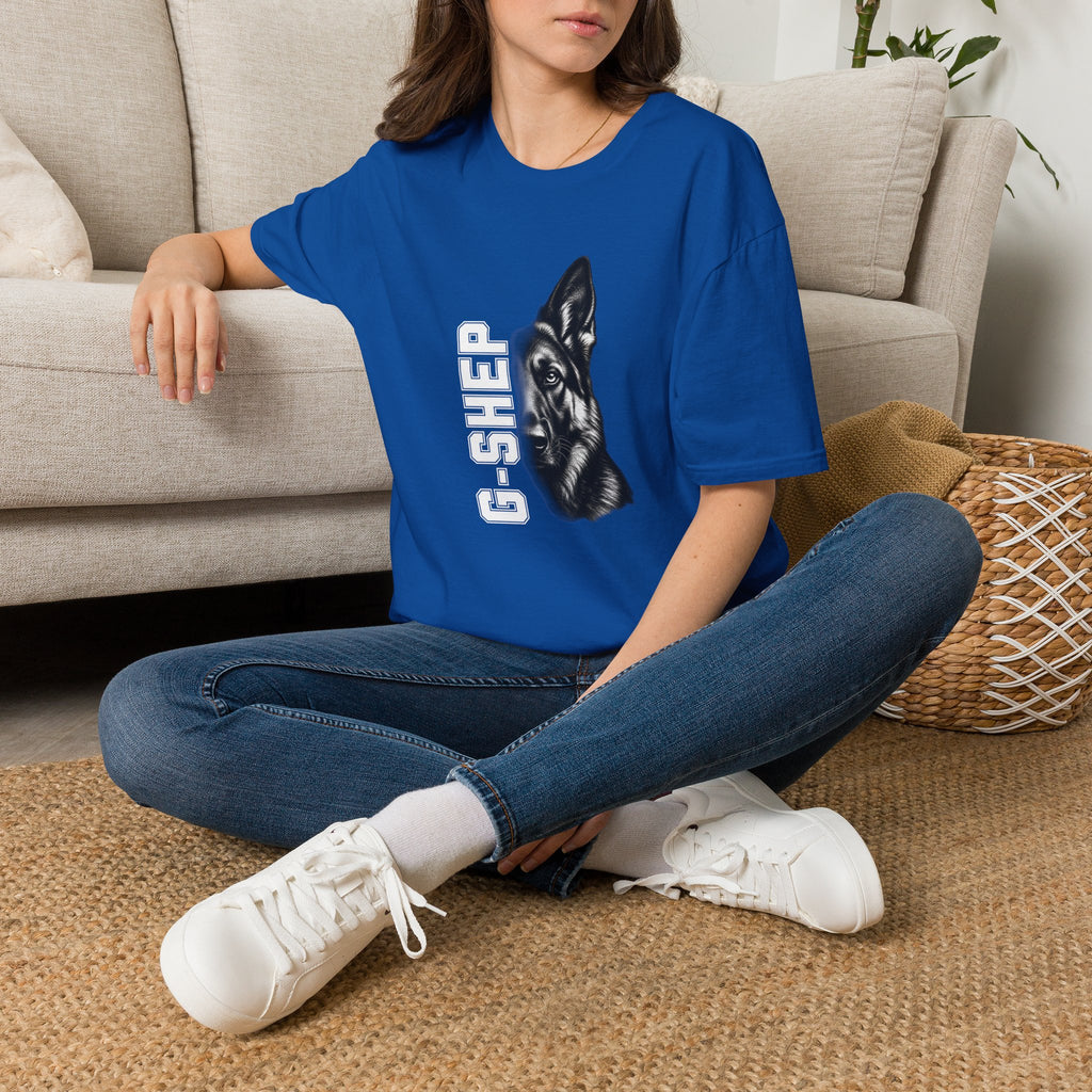 German Shepherd On Duty - Supersoft Unisex T-shirt