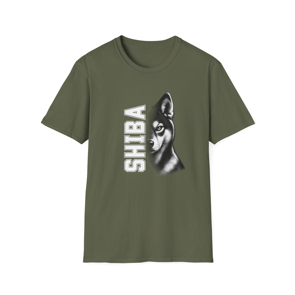 Shiba Inu On Duty - Supersoft Unisex T-shirt