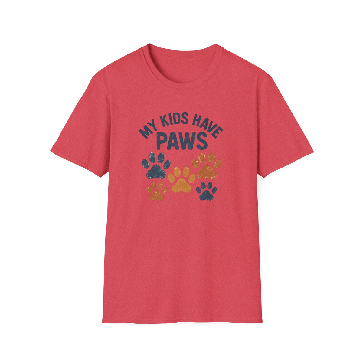 My Kids Have Paws –  Supersoft Unisex T-Shirt
