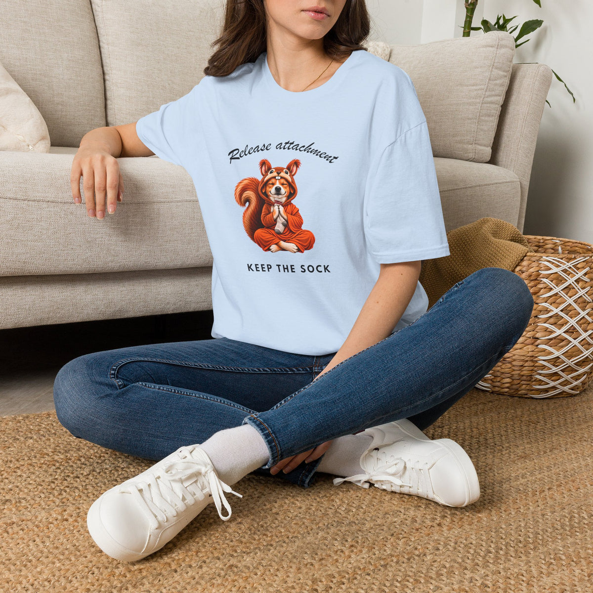 Good Boy's Guide to Enlightenment – Release Attachment, Keep the Sock –  Supersoft Unisex T-Shirt