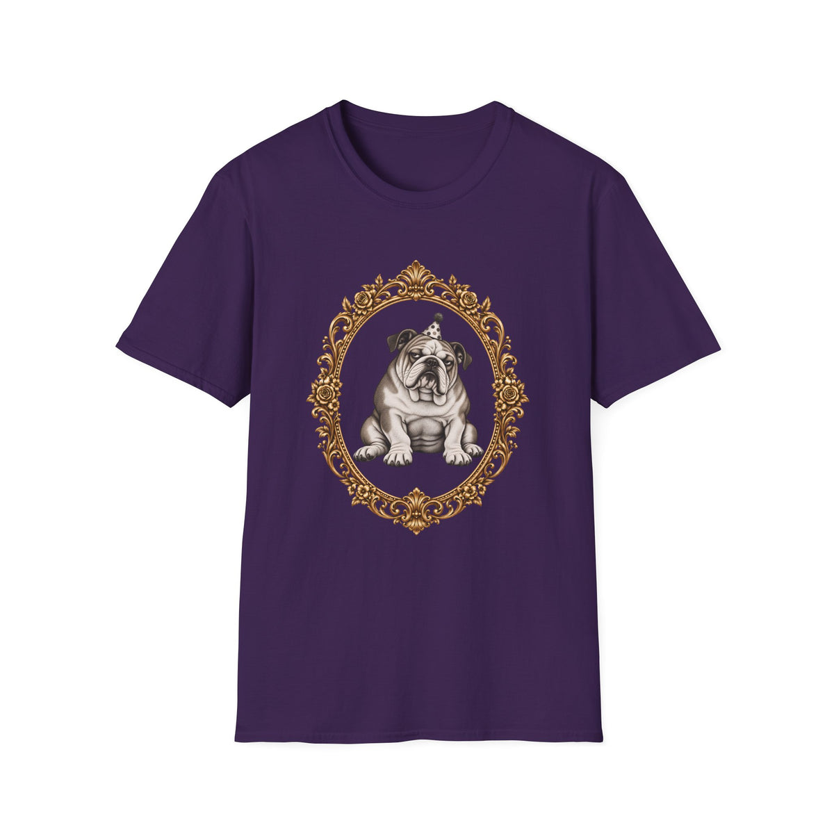 The Reluctant Party Animal – British Bulldog - Supersoft Unisex T-shirt