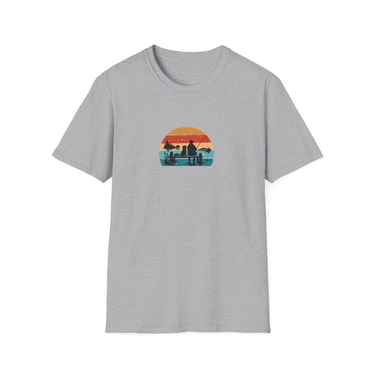 Gone Fishing…With My Best Friend –  Supersoft Unisex T-Shirt