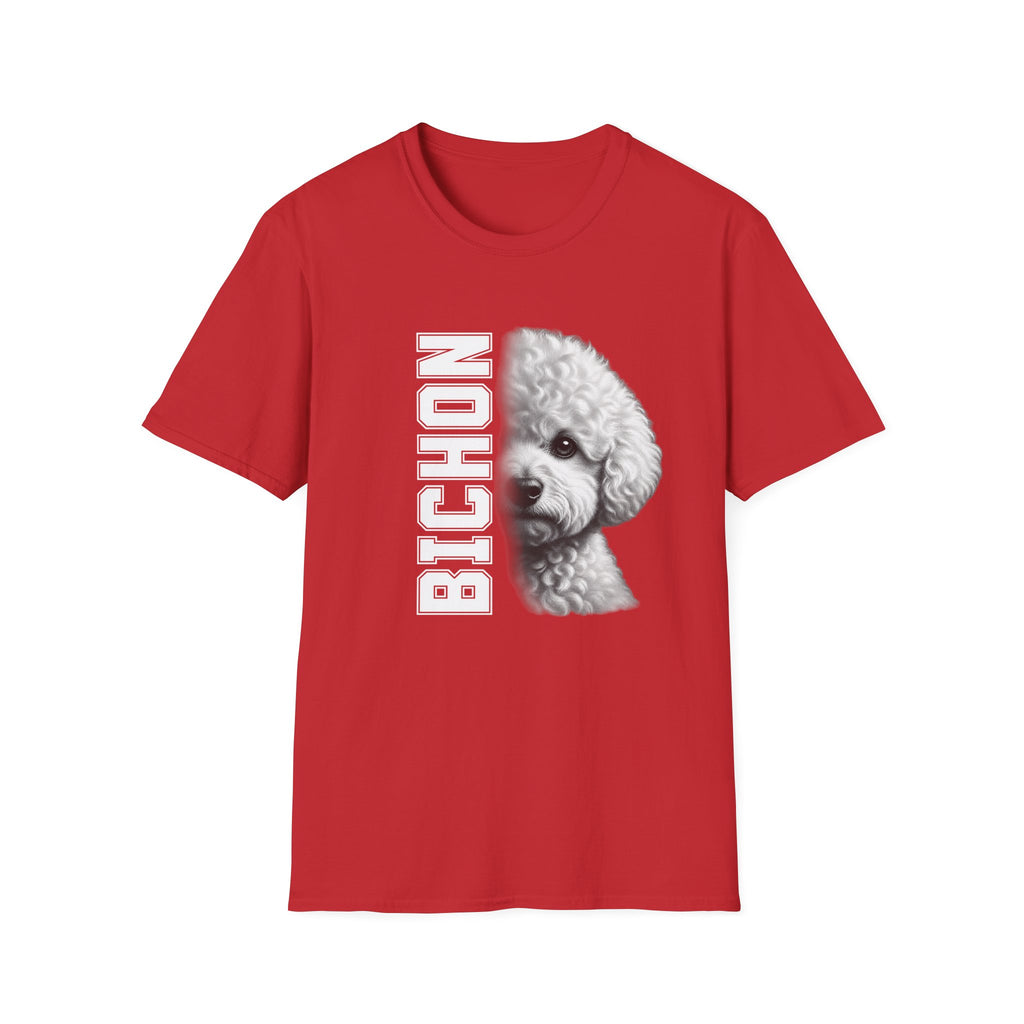 Bichon Frise On Duty - Supersoft Unisex T-shirt