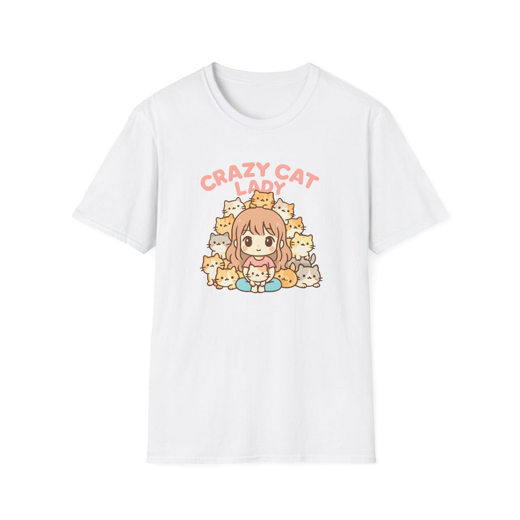 Crazy Cat Lady Cute Kawaii –  Supersoft Unisex T-Shirt