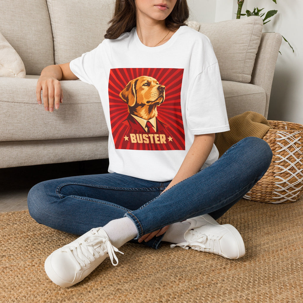 First Comrade Buster – Supreme Leader of the Biscuit Revolution - Supersoft Unisex T-shirt