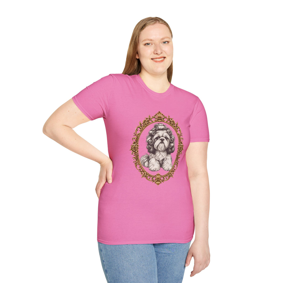 Lady Fluffington – Shih Tzu - Supersoft Unisex T-shirt
