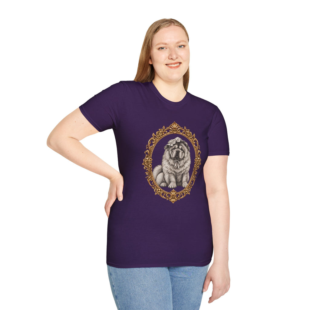 The Dowager Duchess of Fluff – Chow Chow - Supersoft Unisex T-shirt