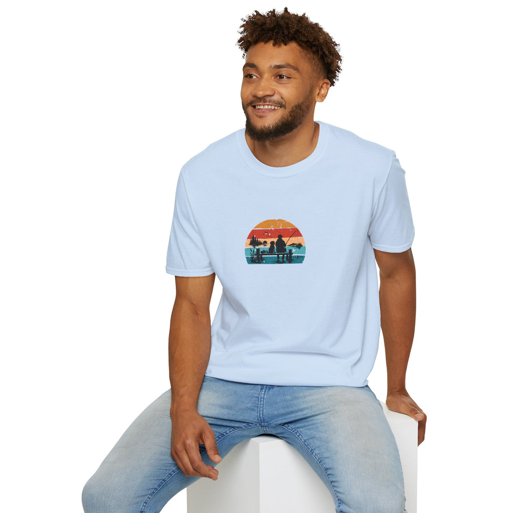 Gone Fishing…With My Best Friend –  Supersoft Unisex T-Shirt