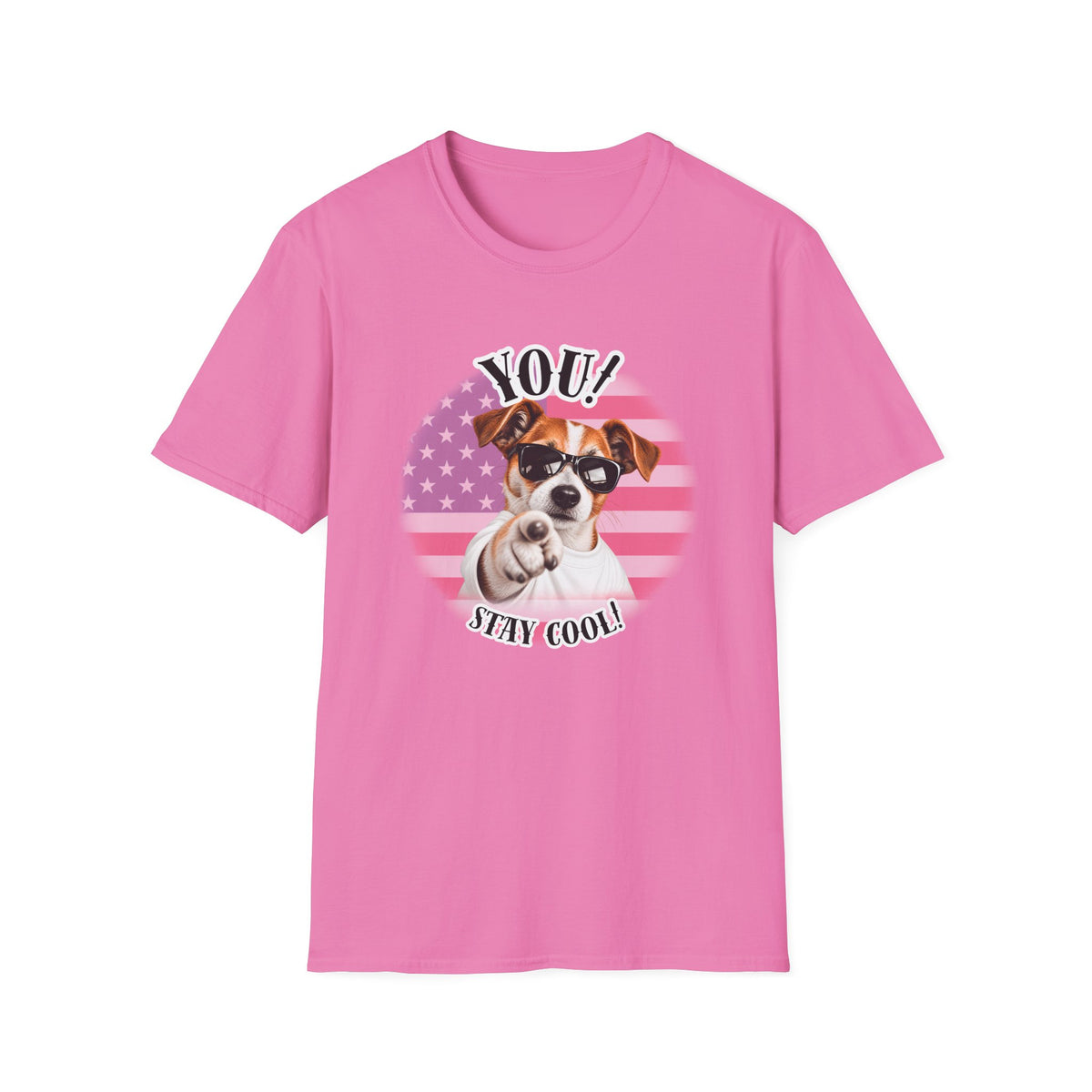 YOU!...Stay Cool! – Jack Russell - Supersoft Unisex T-shirt