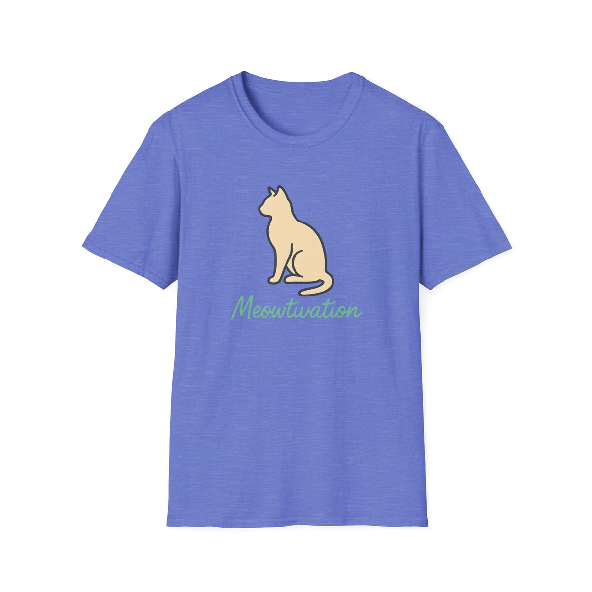 Meow-tivation Cat –  Supersoft Unisex T-Shirt