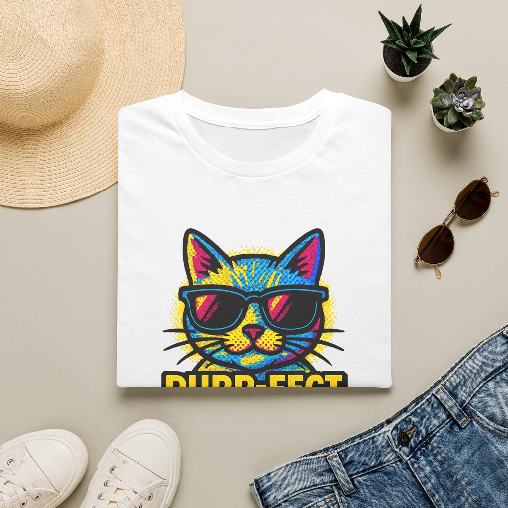 Purr-Fect Day Cat –  Supersoft Unisex T-Shirt
