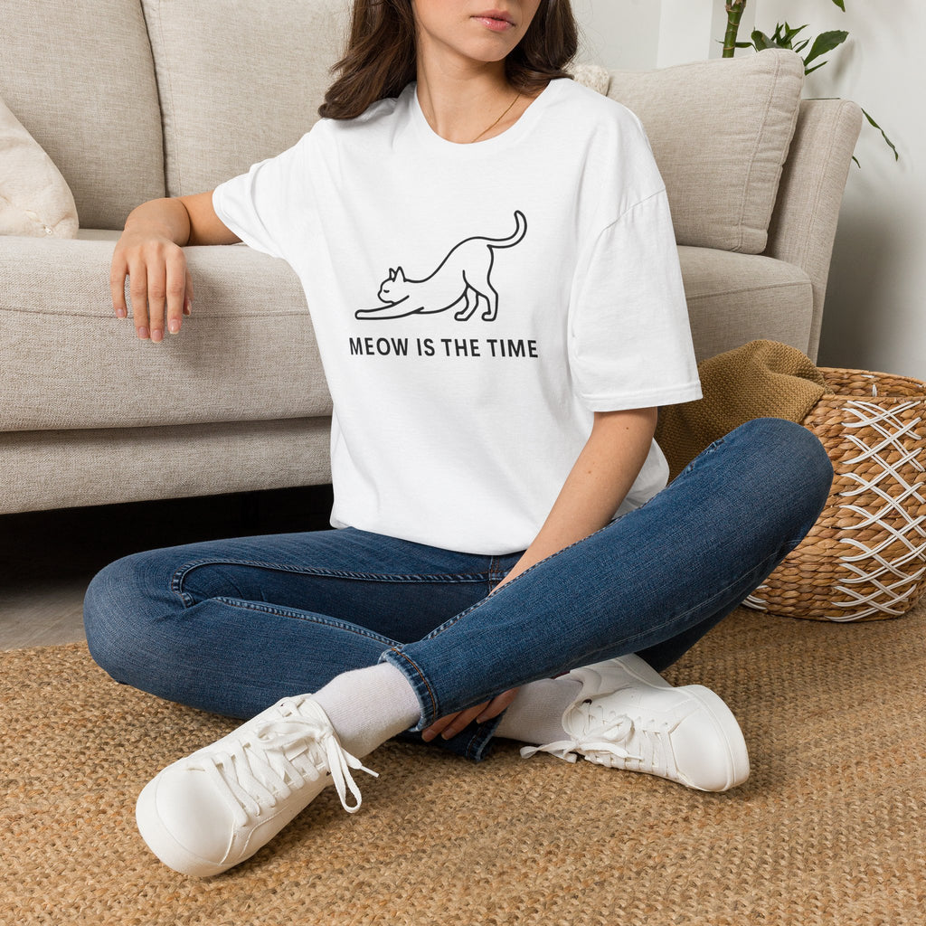 Meow Is The Time –  Supersoft Unisex T-Shirt