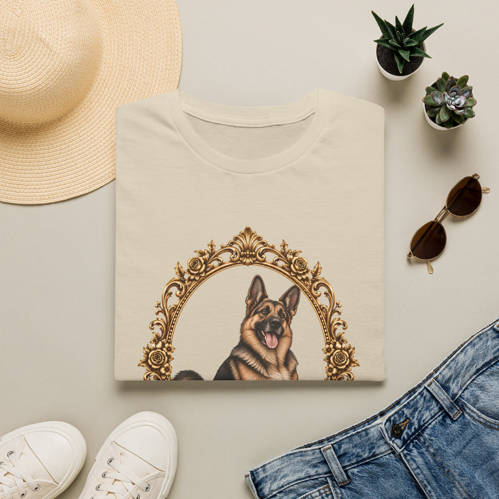Lord Boxington of the Cardboard Castle – German Shepherd - Supersoft Unisex T-shirt
