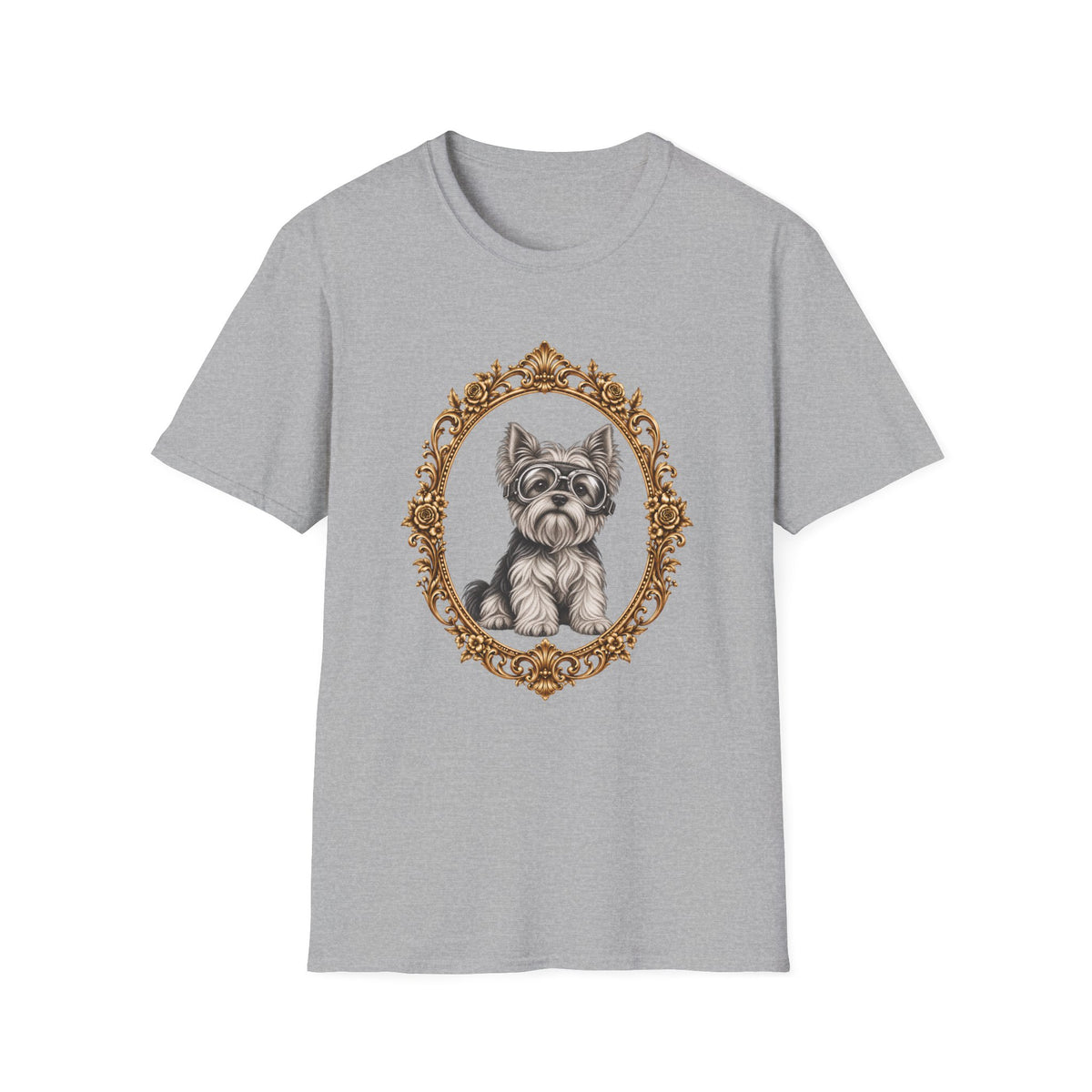 The Flying Yorkie – Yorkshire Terrier - Supersoft Unisex T-shirt