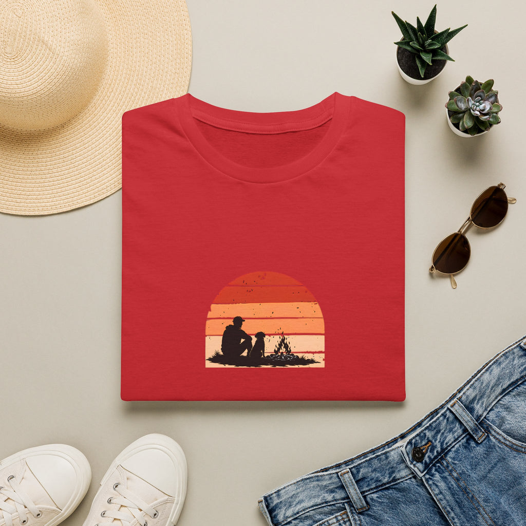 Campfire, Dog & Absolutely Nowhere Else to Be –  Supersoft Unisex T-Shirt