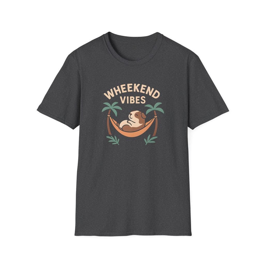 Wheekend Vibes Guinea Pig – Supersoft Unisex T-Shirt