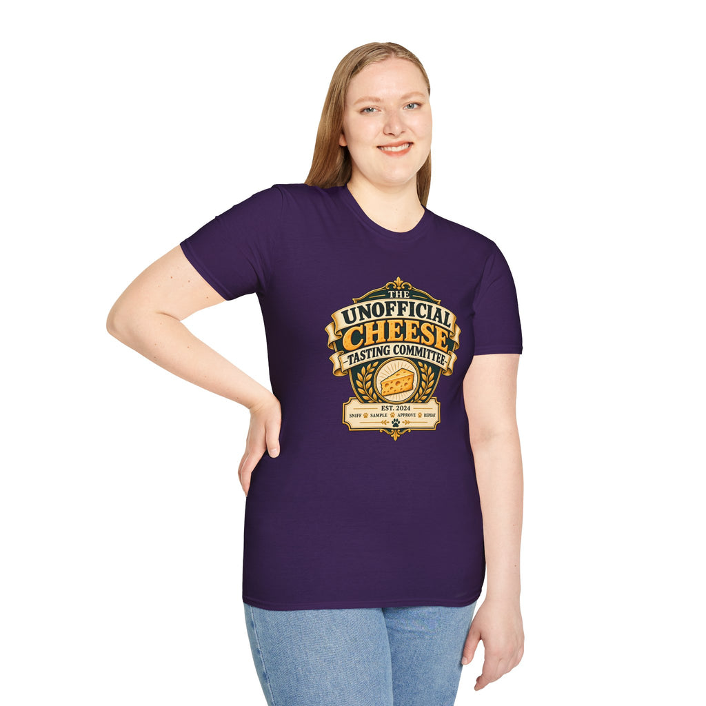 The Unofficial Cheese Tasting Committee - Supersoft Unisex T-shirt
