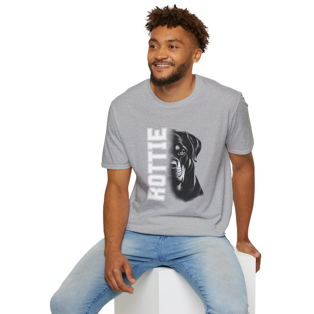 Rottweiler On Duty - Supersoft Unisex T-shirt
