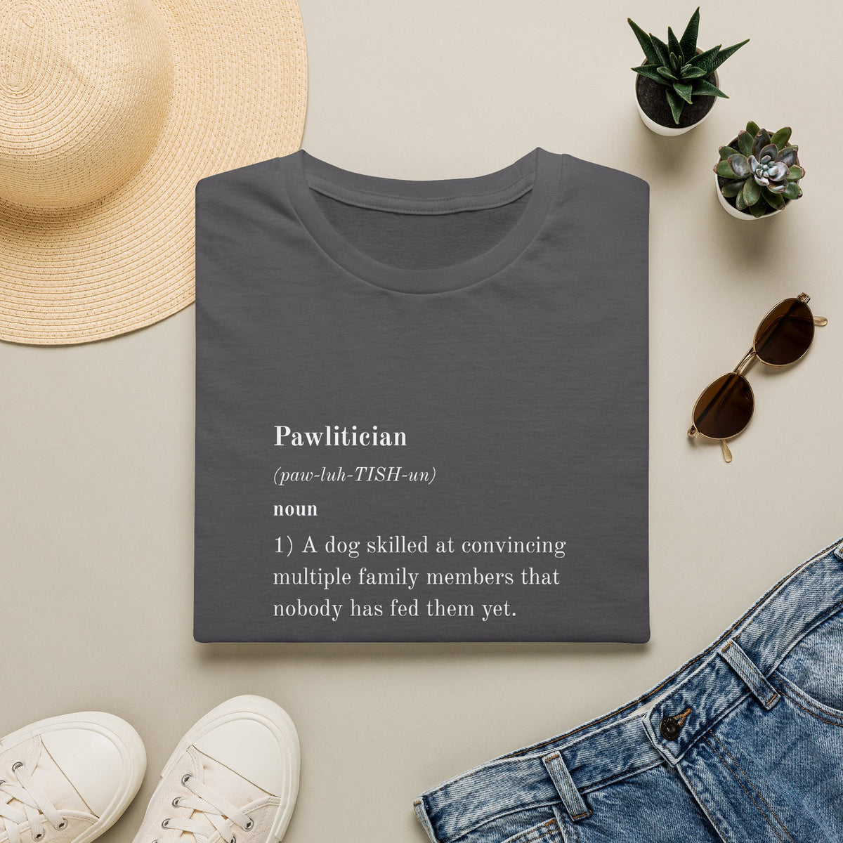 Dictionary of Dog - Pawlitician -  Supersoft Unisex T-Shirt