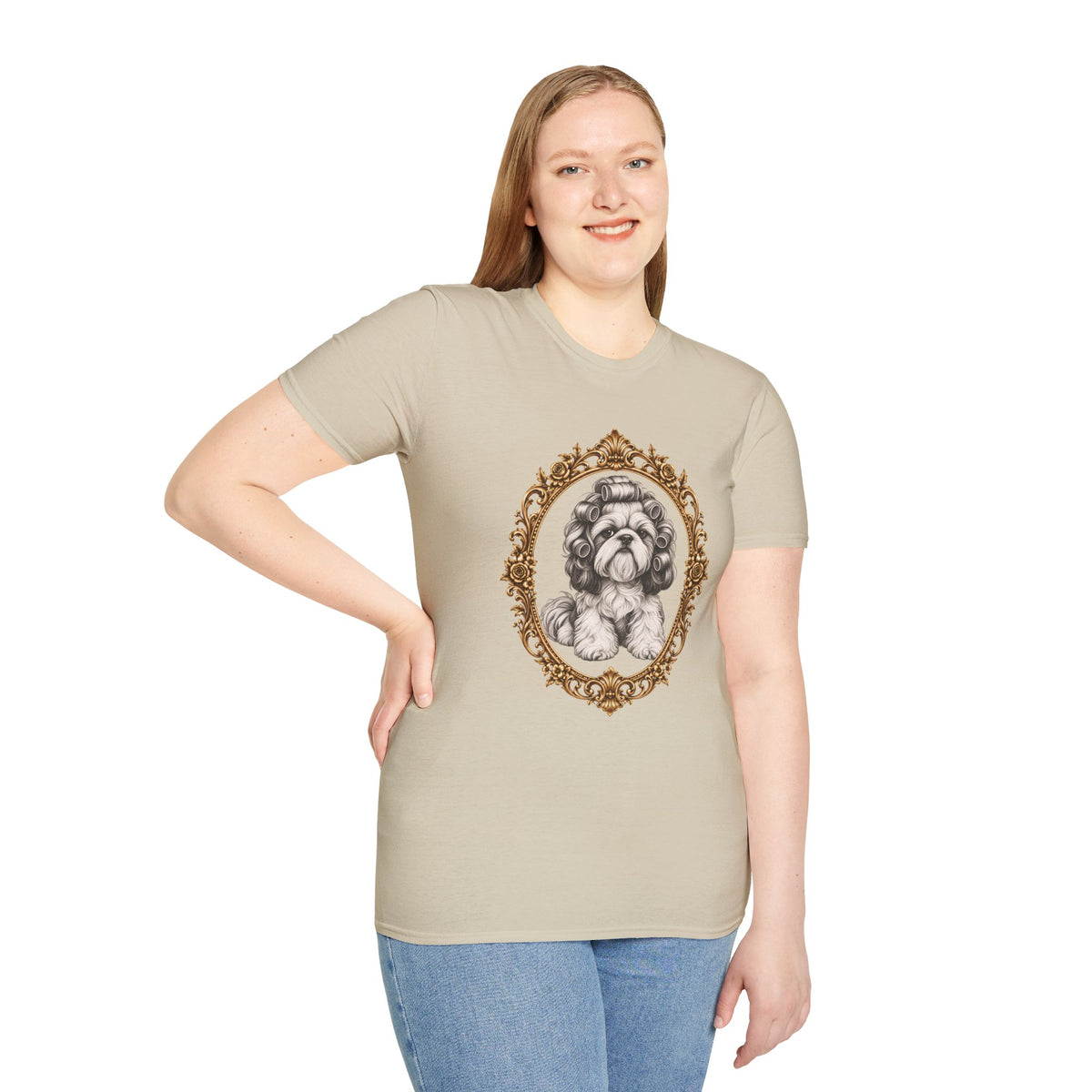 Lady Fluffington – Shih Tzu - Supersoft Unisex T-shirt