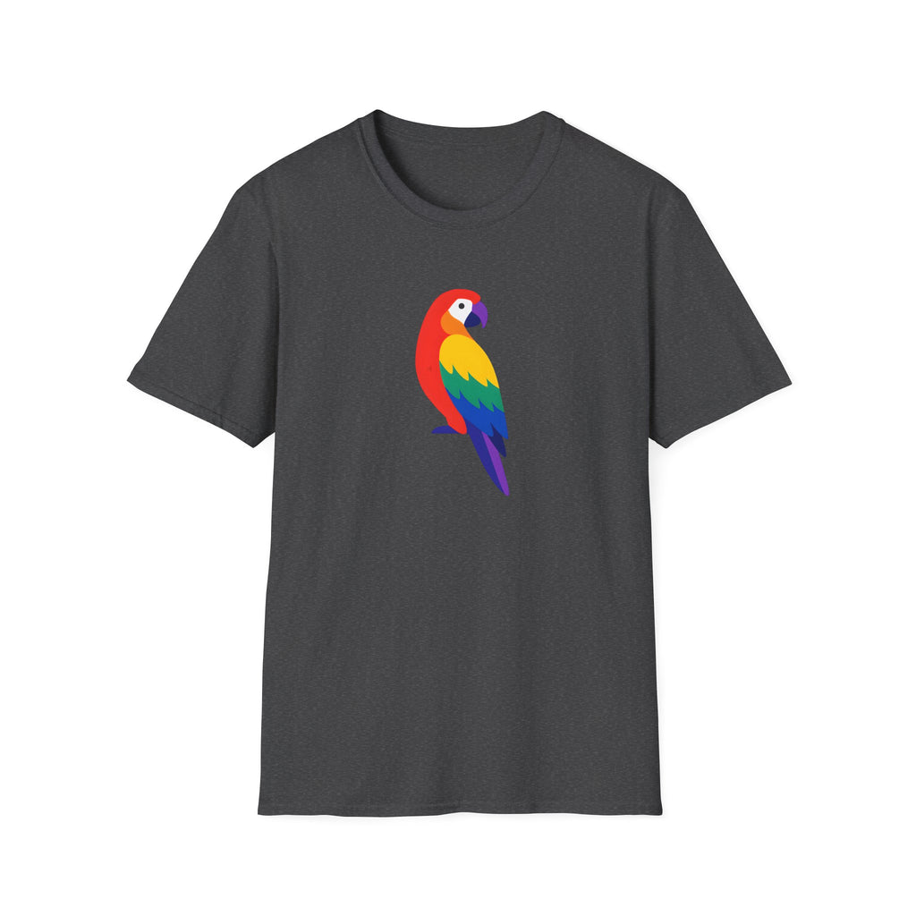 Colorful Parrot Pop Art –  Supersoft Unisex T-Shirt