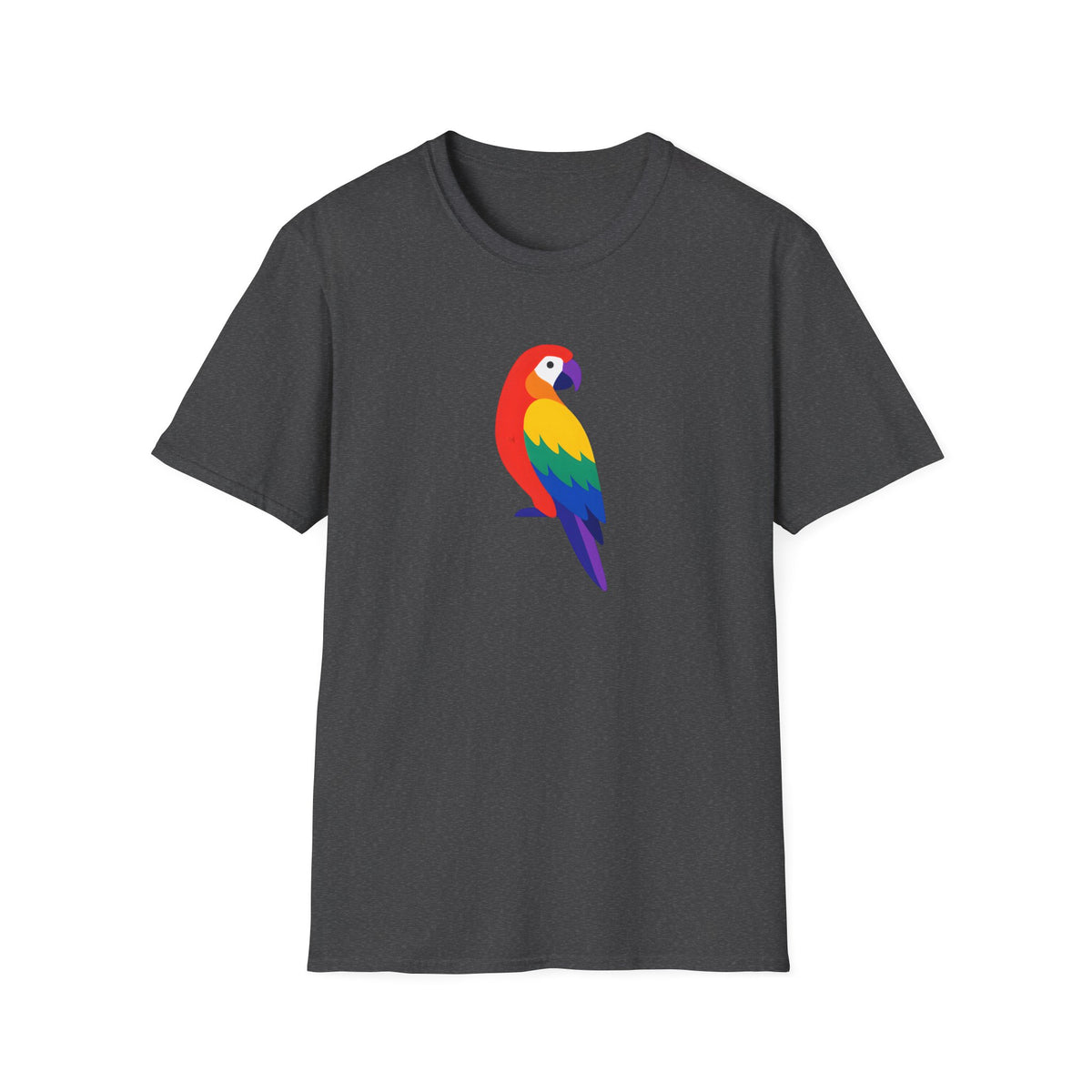 Colorful Parrot Pop Art –  Supersoft Unisex T-Shirt