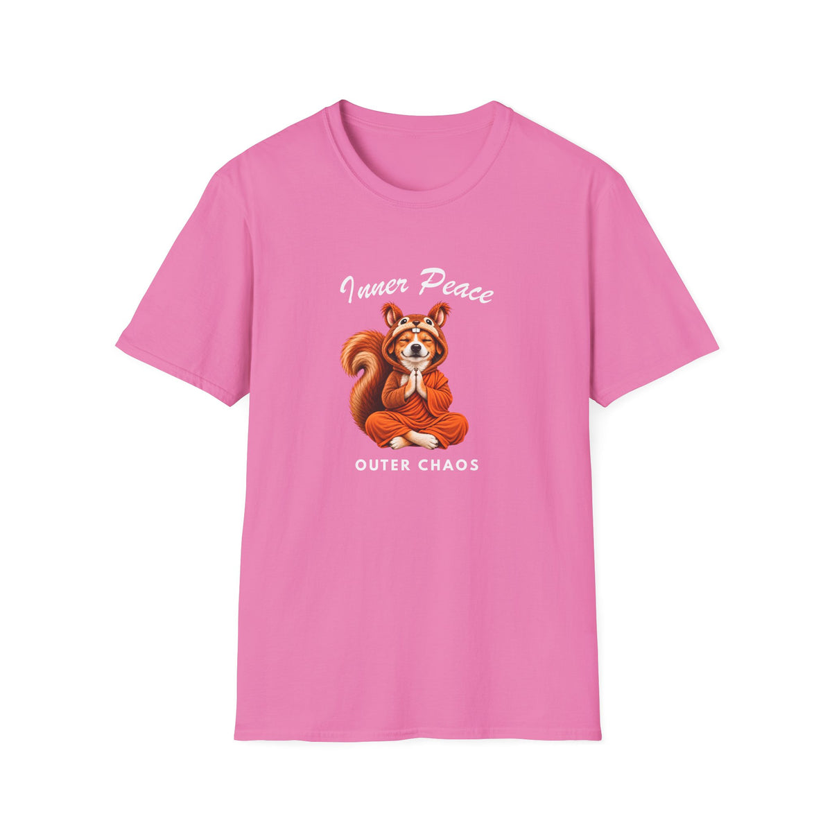 Good Boy's Guide to Enlightenment – Inner Peace, Outer Chaos –  Supersoft Unisex T-Shirt