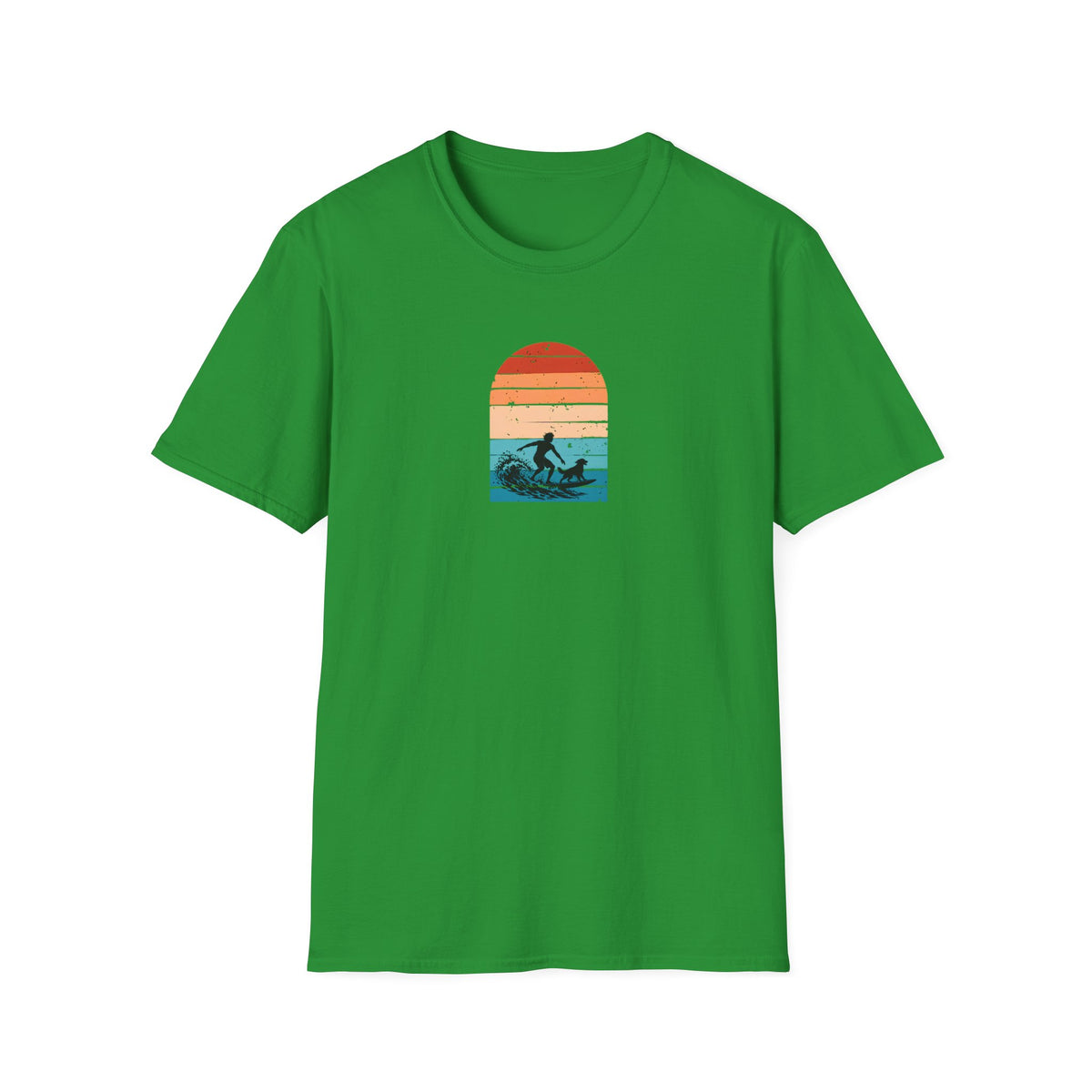 Surf’s Up...Dog On Board –  Supersoft Unisex T-Shirt