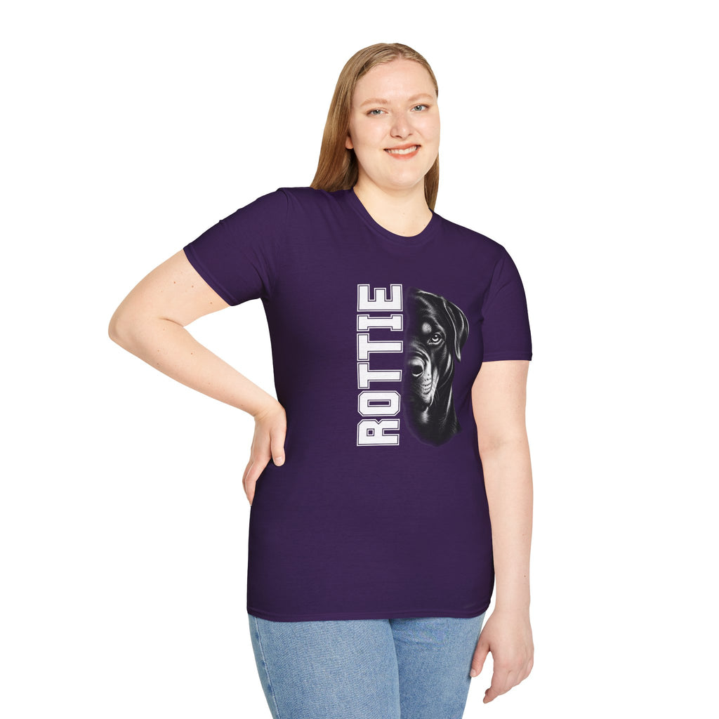 Rottweiler On Duty - Supersoft Unisex T-shirt