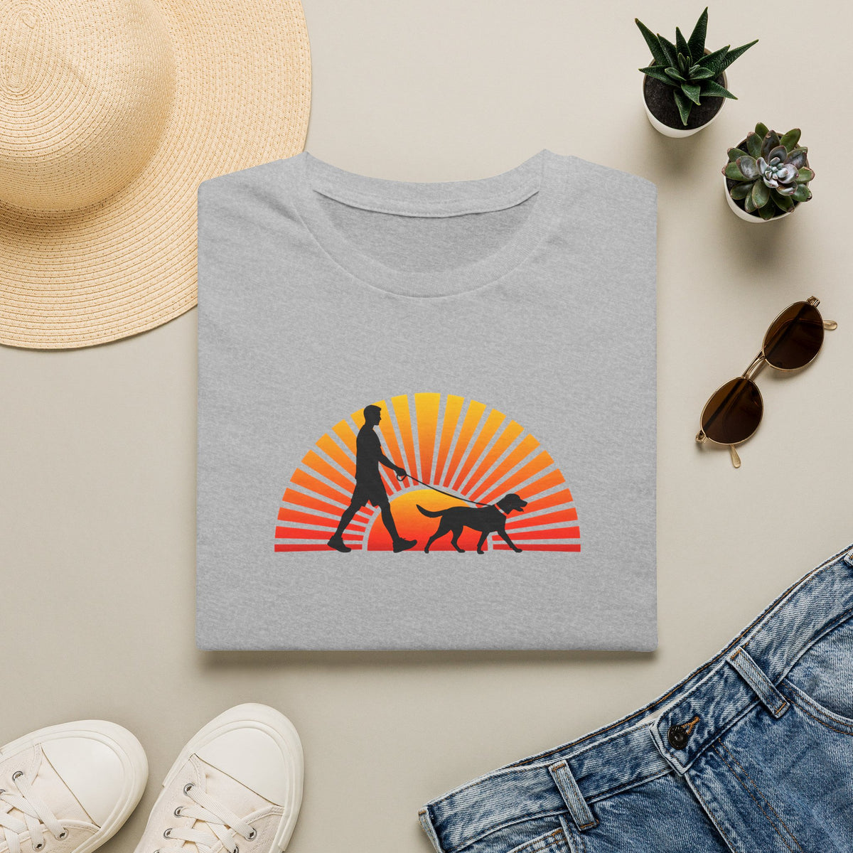Walkies...Powered by the Dog –  Supersoft Unisex T-Shirt