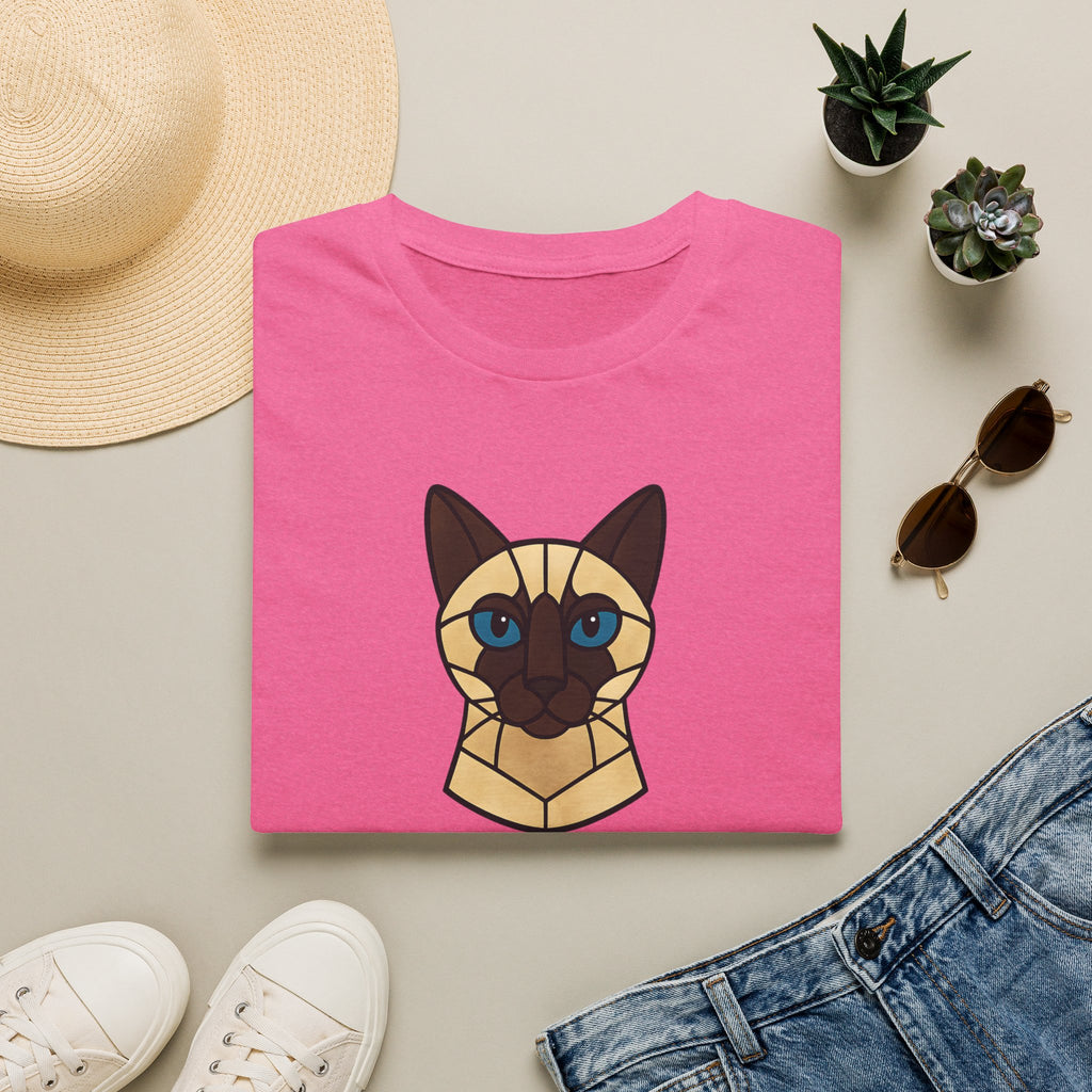 Meow-gical Stained Glass Cat –  Supersoft Unisex T-Shirt