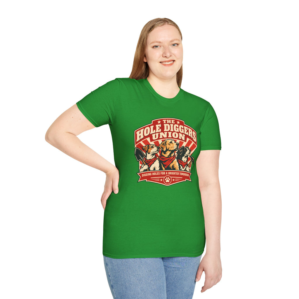 The Hole Diggers Union - Supersoft Unisex T-shirt