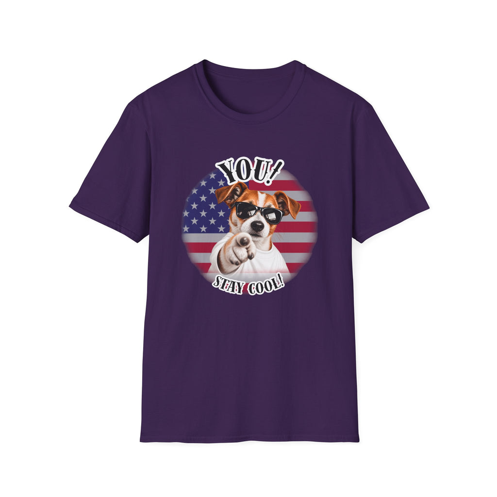 YOU!...Stay Cool! – Jack Russell - Supersoft Unisex T-shirt