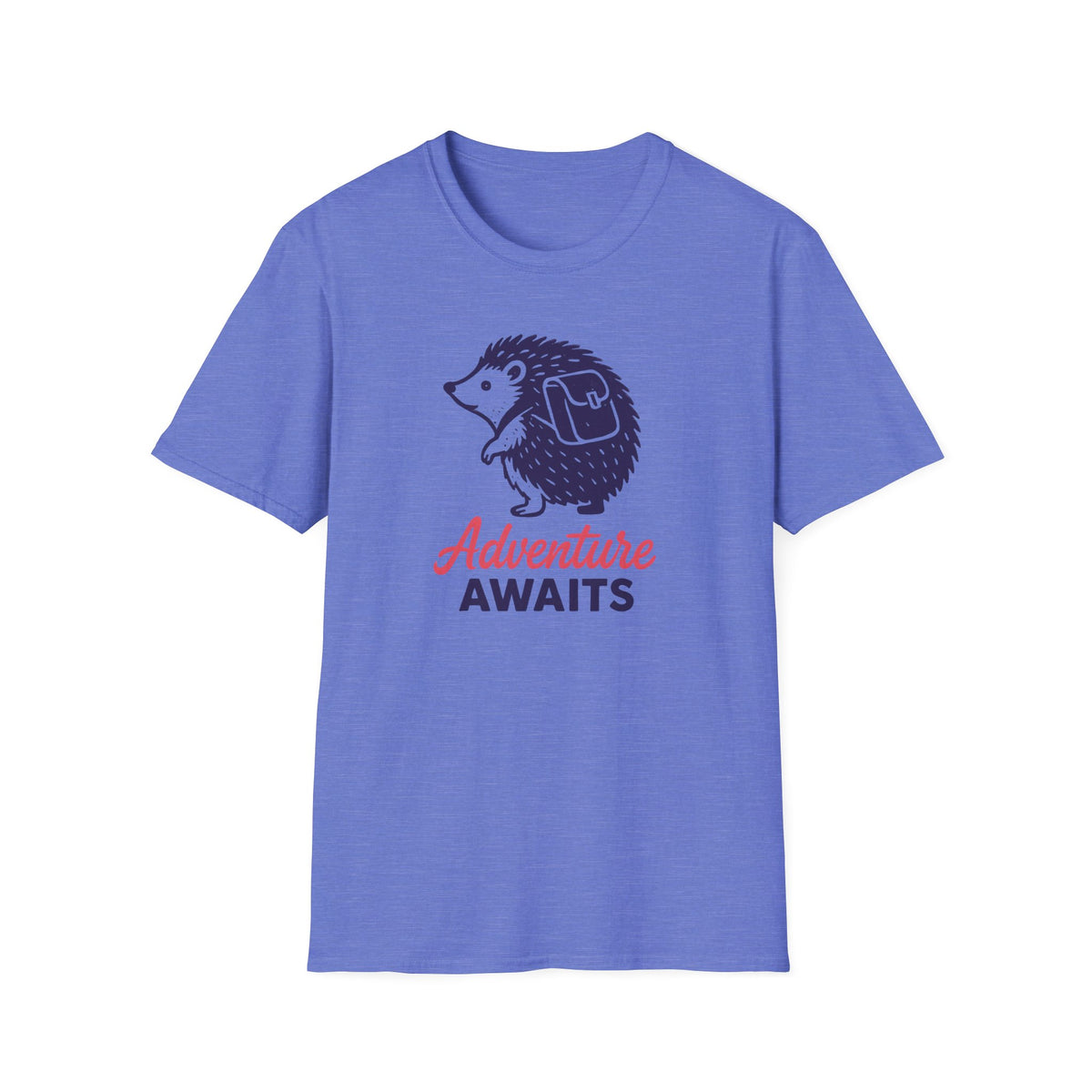 Adventure Awaits Hedgehog –  Supersoft Unisex T-Shirt