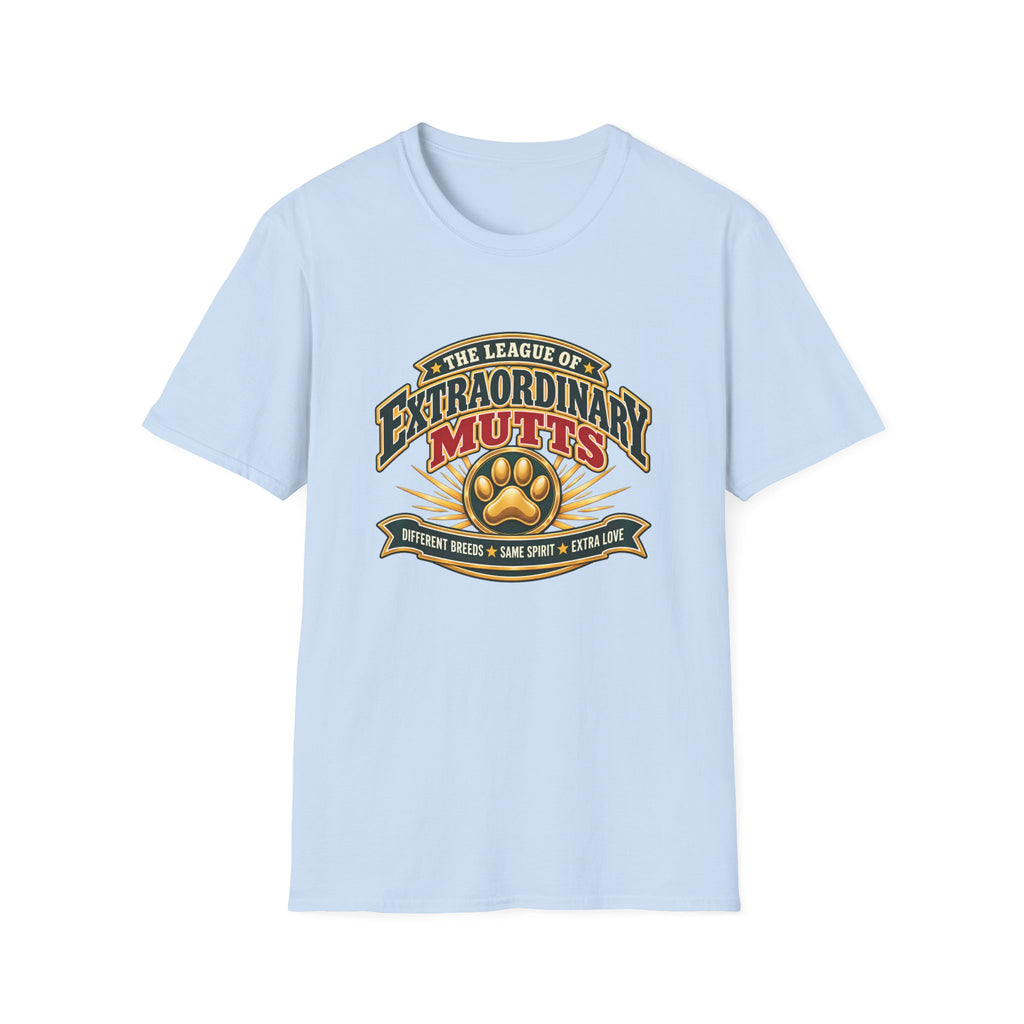 The League of Extraordinary Mutts - Supersoft Unisex T-shirt
