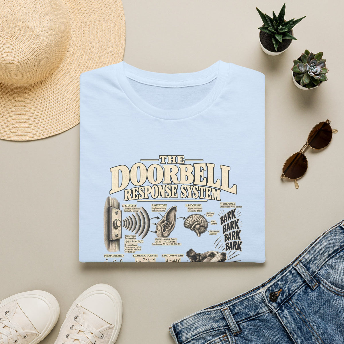 Doorbell Response System –  Supersoft Unisex T-Shirt