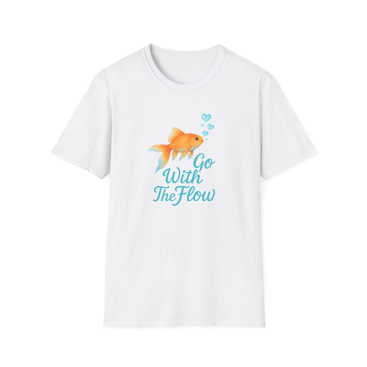 Go With The Flow –  Supersoft Unisex T-Shirt