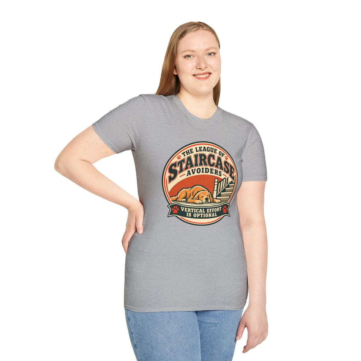 The League of Staircase Avoiders - Supersoft Unisex T-shirt