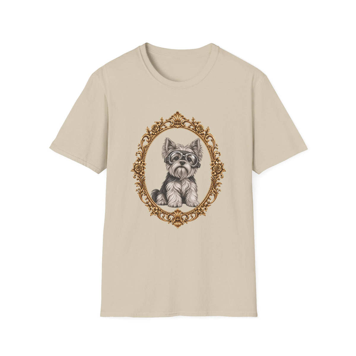 The Flying Yorkie – Yorkshire Terrier - Supersoft Unisex T-shirt