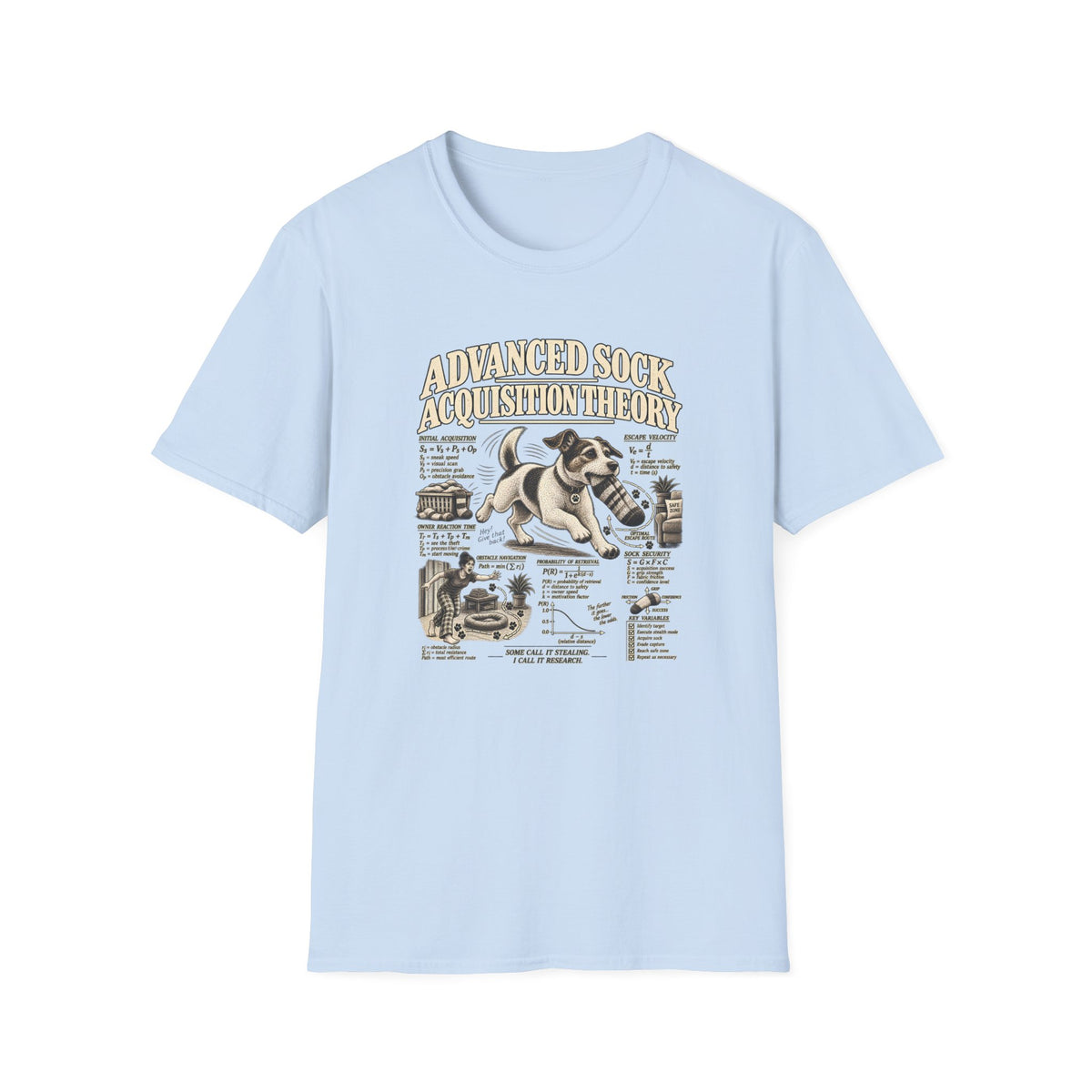 Advanced Sock Acquisition Theory –  Supersoft Unisex T-Shirt