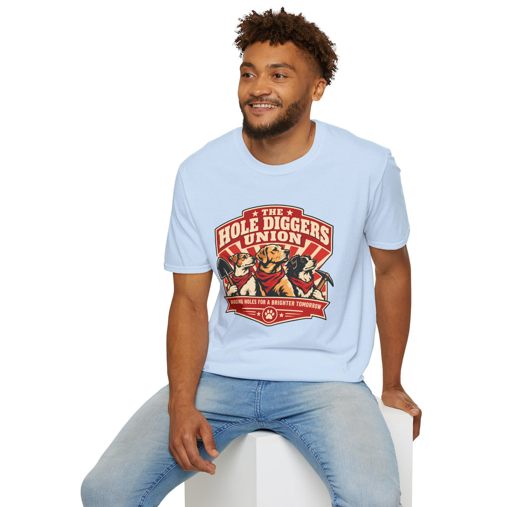 The Hole Diggers Union - Supersoft Unisex T-shirt