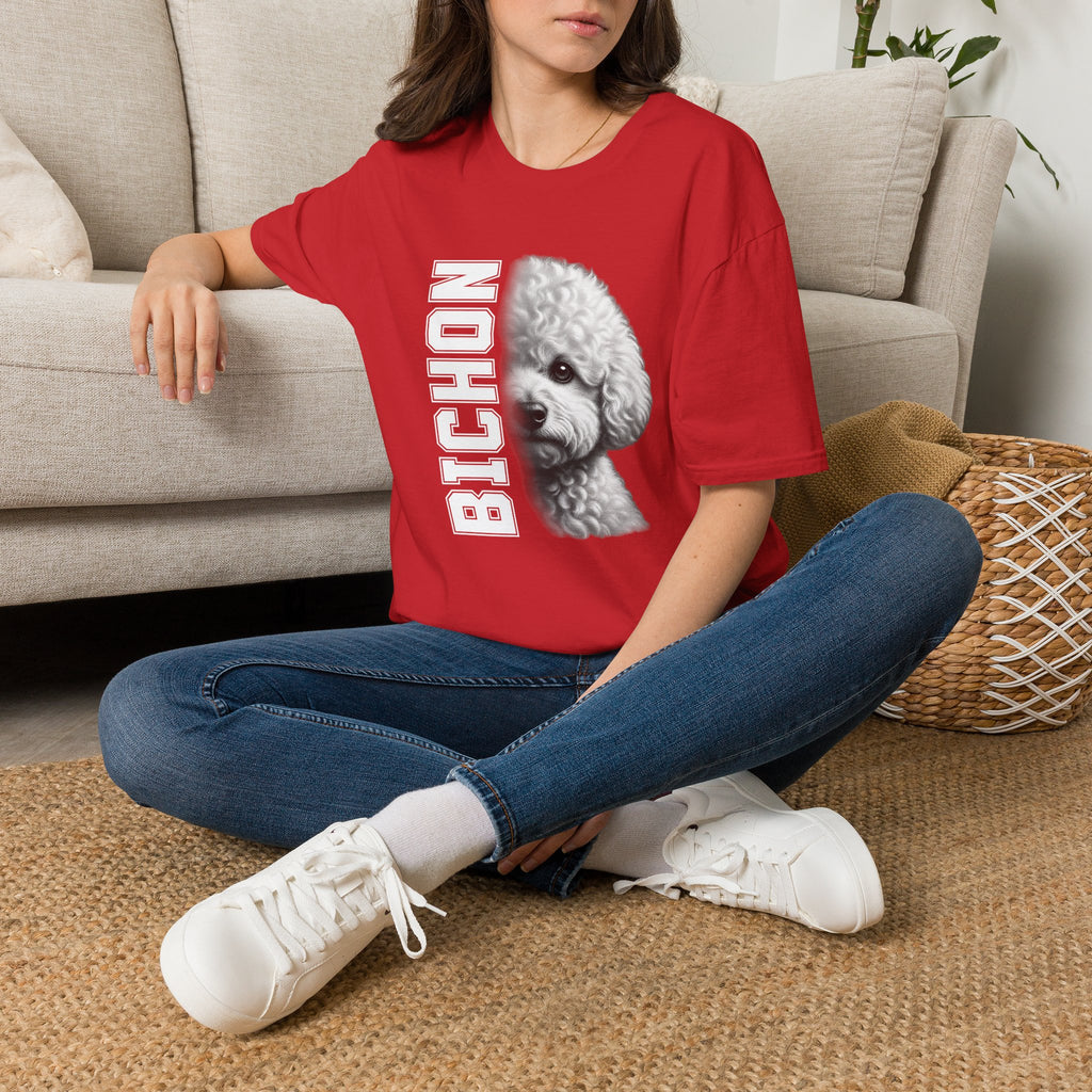 Bichon Frise On Duty - Supersoft Unisex T-shirt